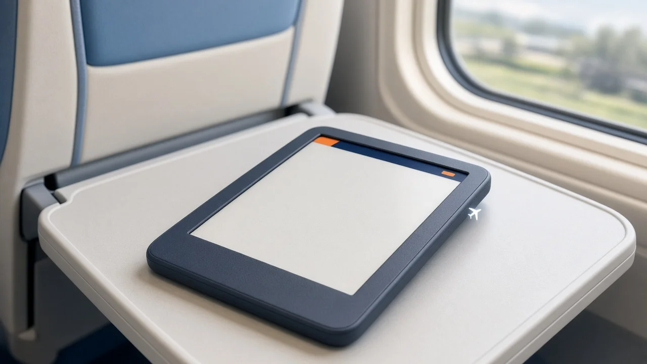 機内モードの端末と本